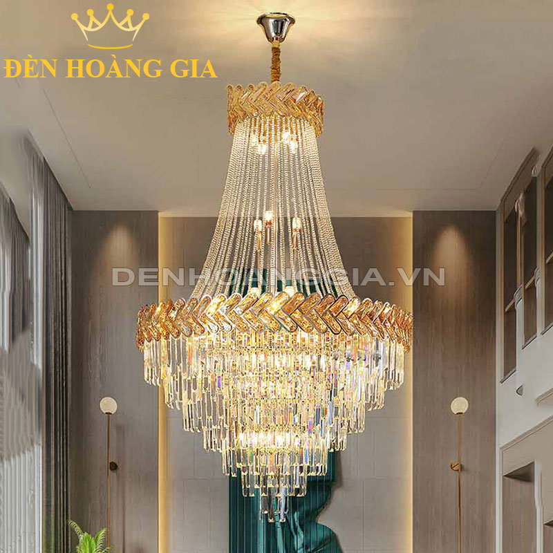 Đèn chùm thả Pha lê Rolux-DCTPL88450