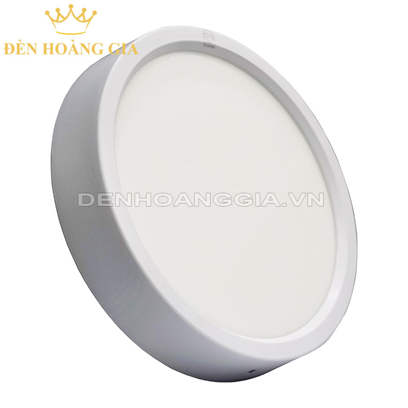 Đèn led ốp trần tròn vỏ trắng