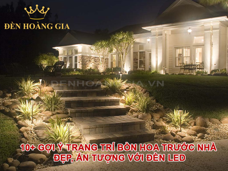10+ gợi ý trang trí bồn hoa trước nhà đẹp, ấn tượng