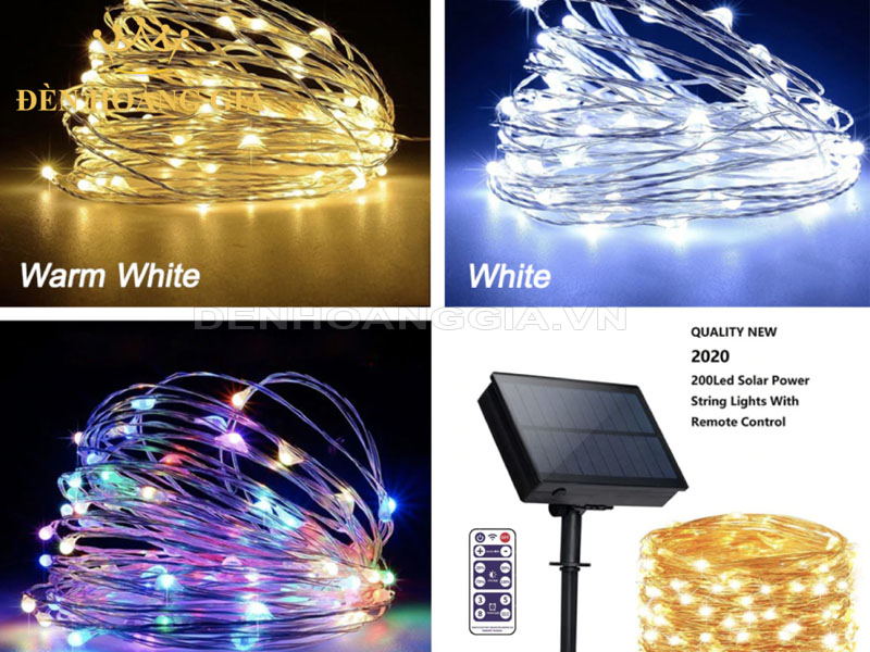 Đèn LED dây năng lượng mặt trời