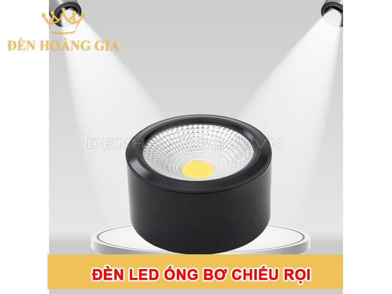 Đèn ống bơ chiếu rọi