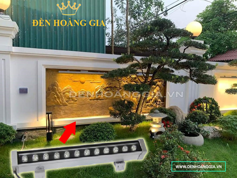 Đèn led thanh trang trí chiếu hắt chân tường
