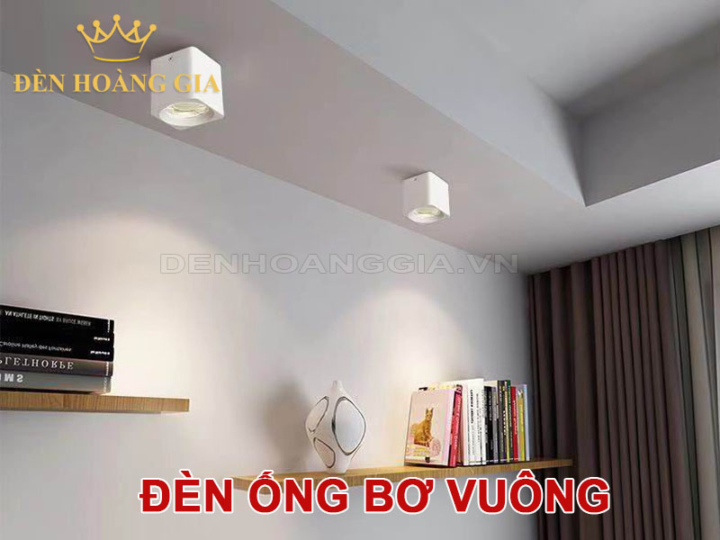 đèn ống bơ vuông