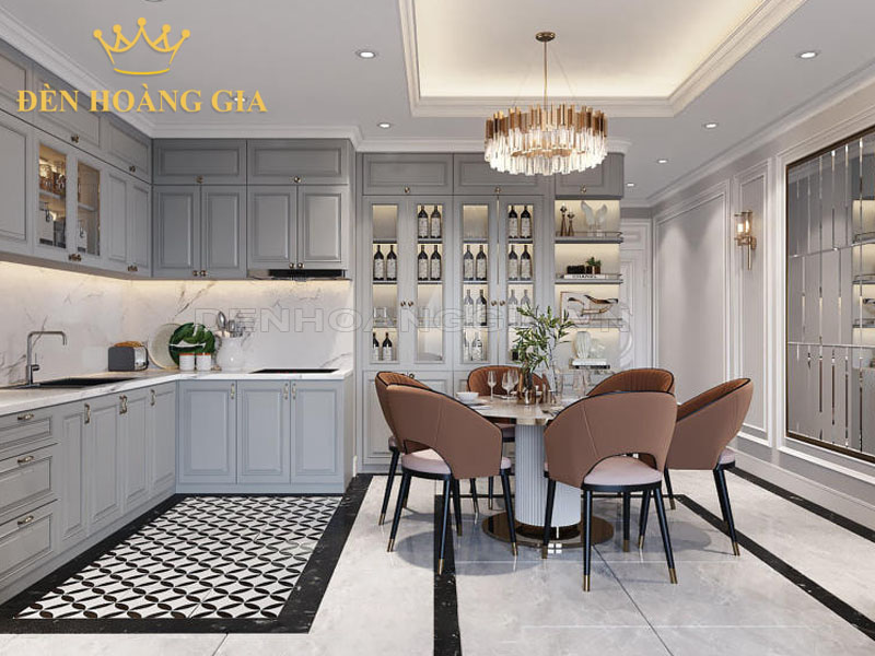 trang trí phòng bếp đơn giản mà đẹp