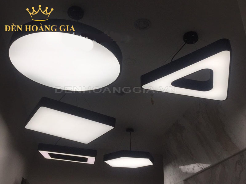 Đèn LED Thả Trần Hình Học