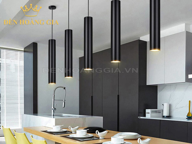 ứng dụng Đèn ống bơ thả trần