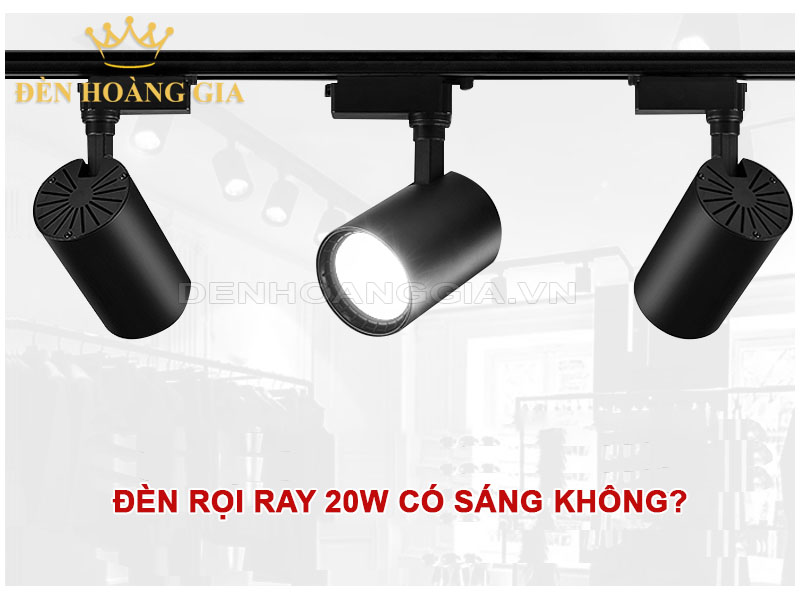 Đèn rọi ray 20w