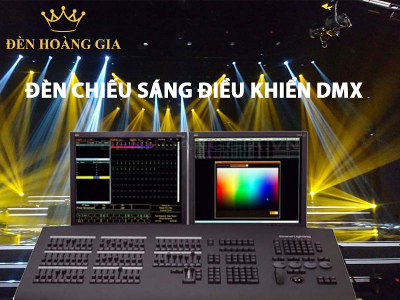 Đèn chiếu sáng điều khiển DMX