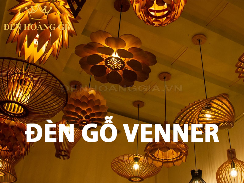 Đèn Thả Gỗ Veneer