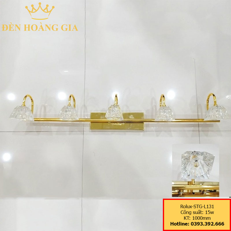 Đèn led soi tranh – soi gương Rolux-STG-L131