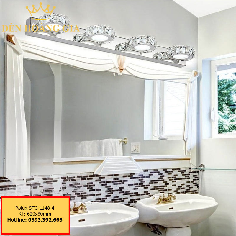 Đèn led soi tranh - soi gương Rolux-STG-L148-4