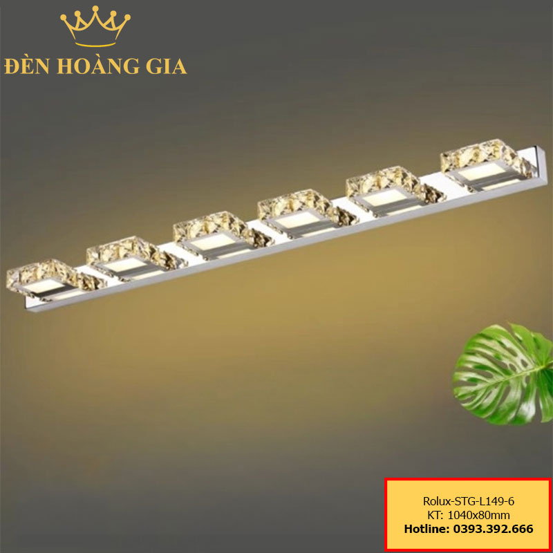 Đèn led soi tranh - soi gương Rolux-STG-L149-6