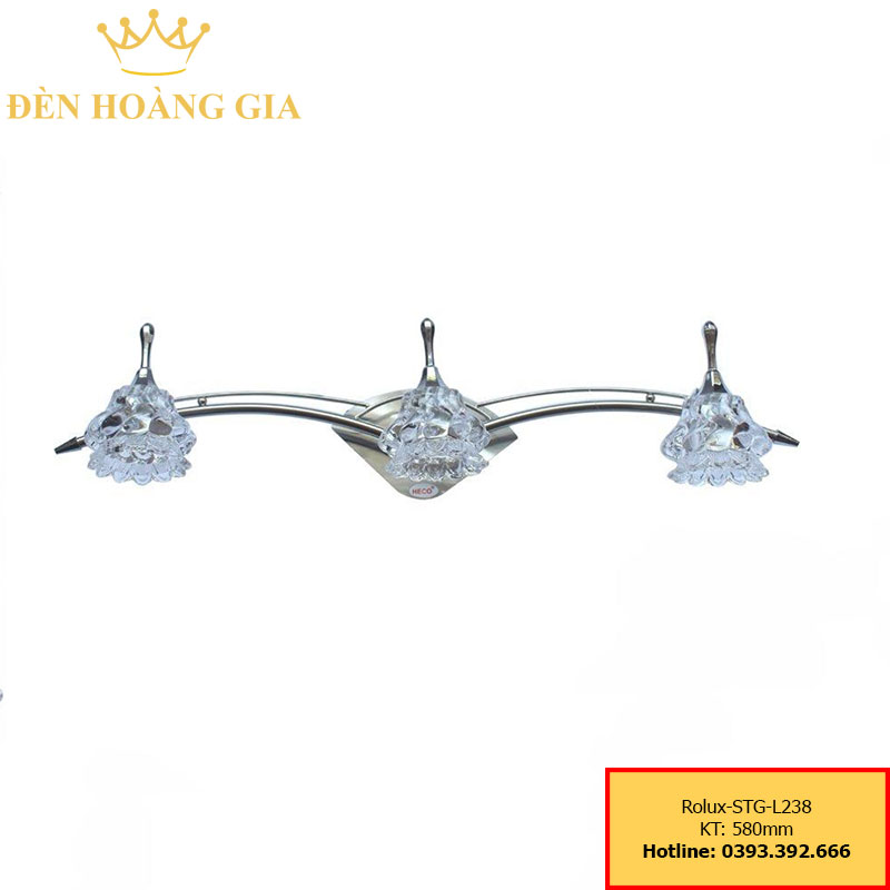 Đèn led soi tranh - soi gương Rolux-STG-L238