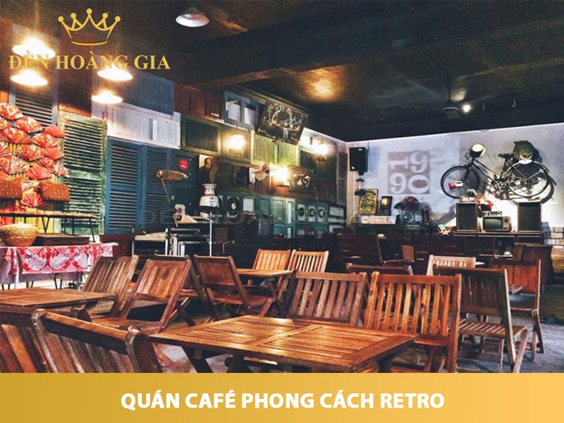Quán cafe phong cách retro