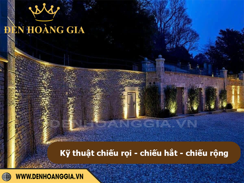 Kỹ thuật chiếu rọi - chiếu hắt - chiếu rộng