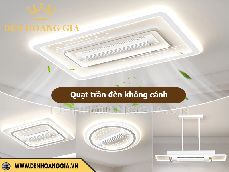 Quạt trần đèn không cánh sở hưu nhiều ưu điểm vượt trội
