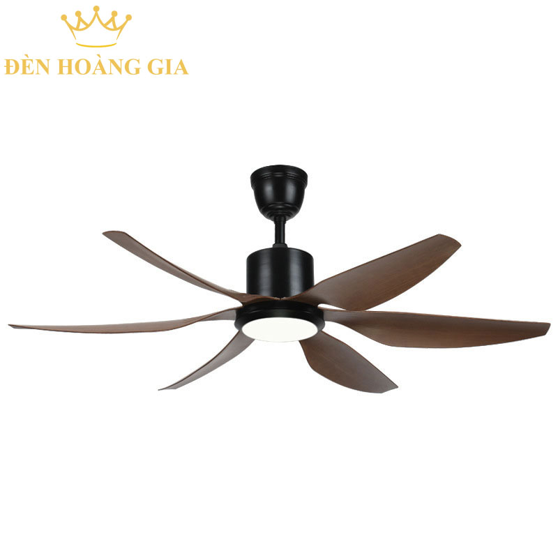 Quạt trần đèn trang trí Rolux-QTD-56YY-1986