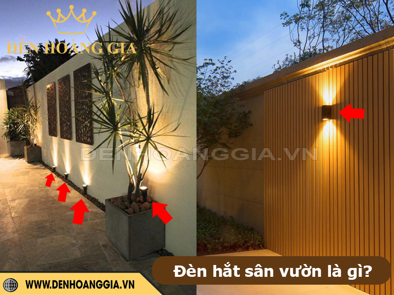 Đèn hắt sân vườn là gì?
