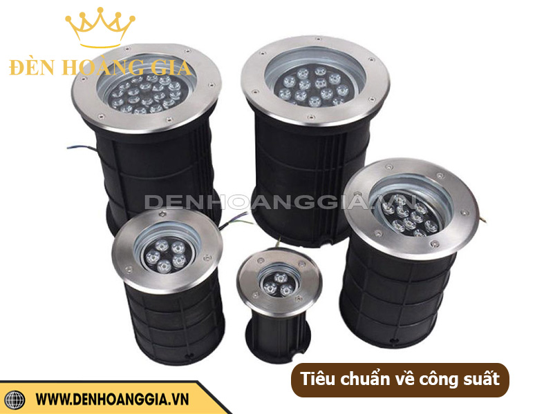 Tiêu chuẩn về công suất đèn chiếu sáng sân vườn