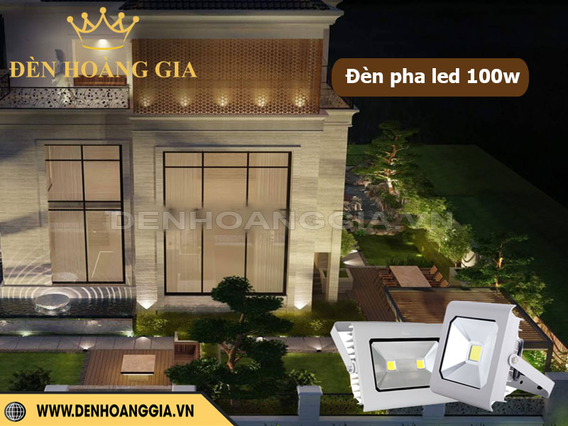 Ứng dụng đèn pha led 100w và 200w