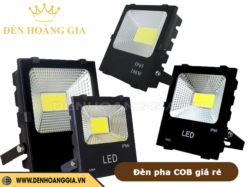 Đèn pha led COB giá rẻ