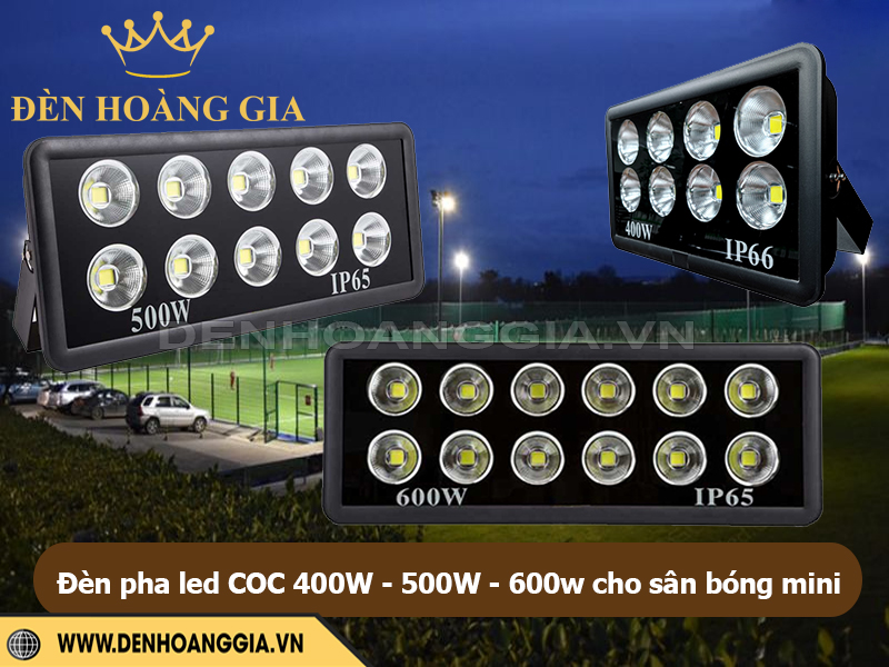 Đèn pha led COC 400W, 500W, 600W