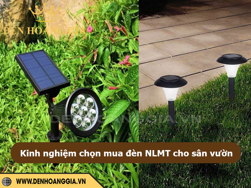 Kinh nghiệm chọn mua đèn năng lượng mặt trời cho sân vườn