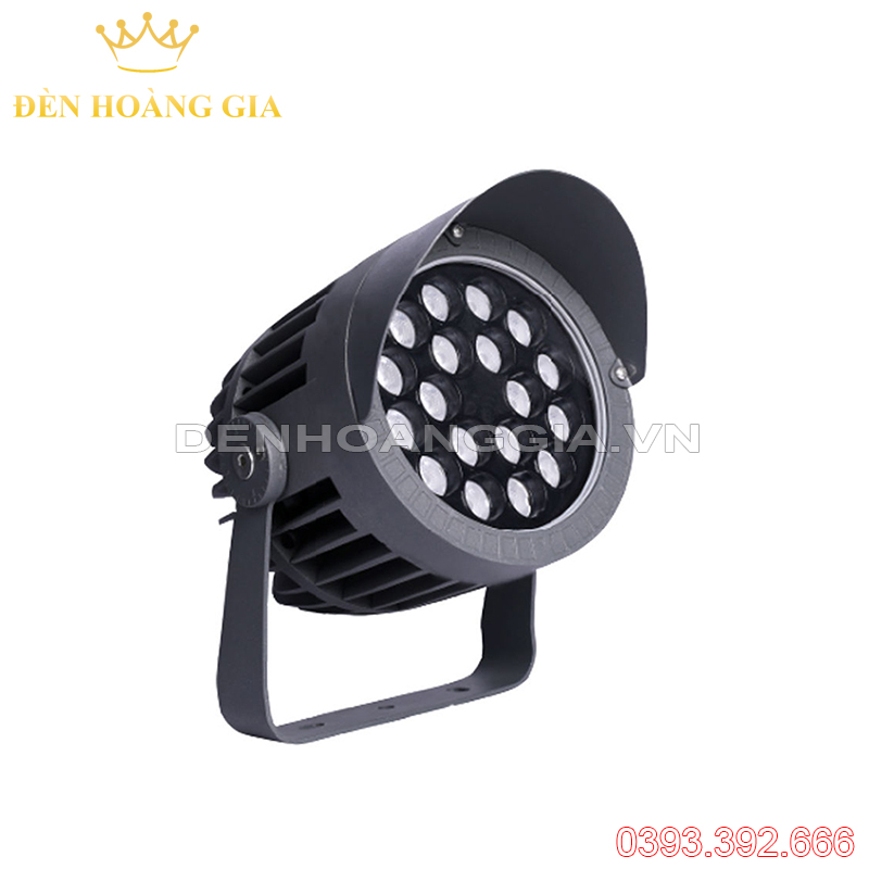 Đèn led chiếu cây chiếu điểm hắt tường Nasa 24w