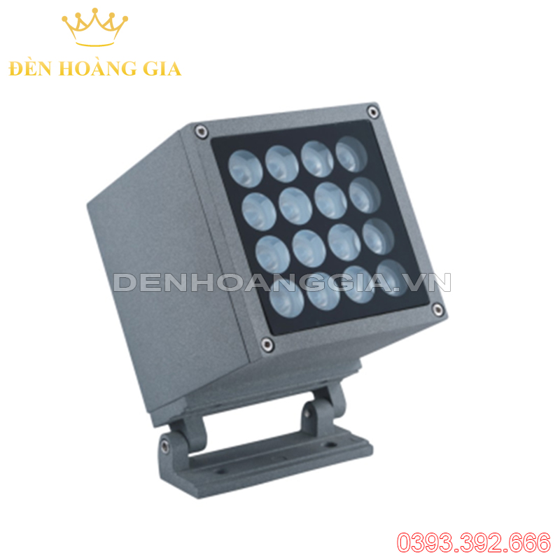 Đèn led chiếu cây chiếu điểm hắt tường Square 16w