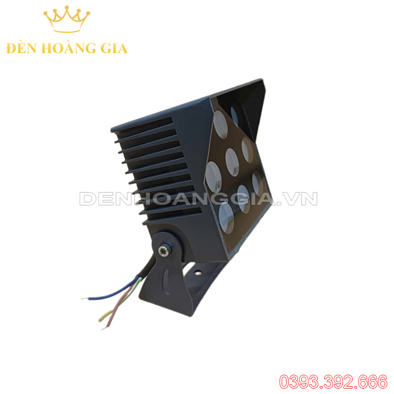 Đèn led chiếu cây chiếu điểm hiệu suất cao Lumix 9w