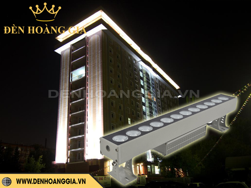 Đèn led thanh chiếu xa cho vách cao