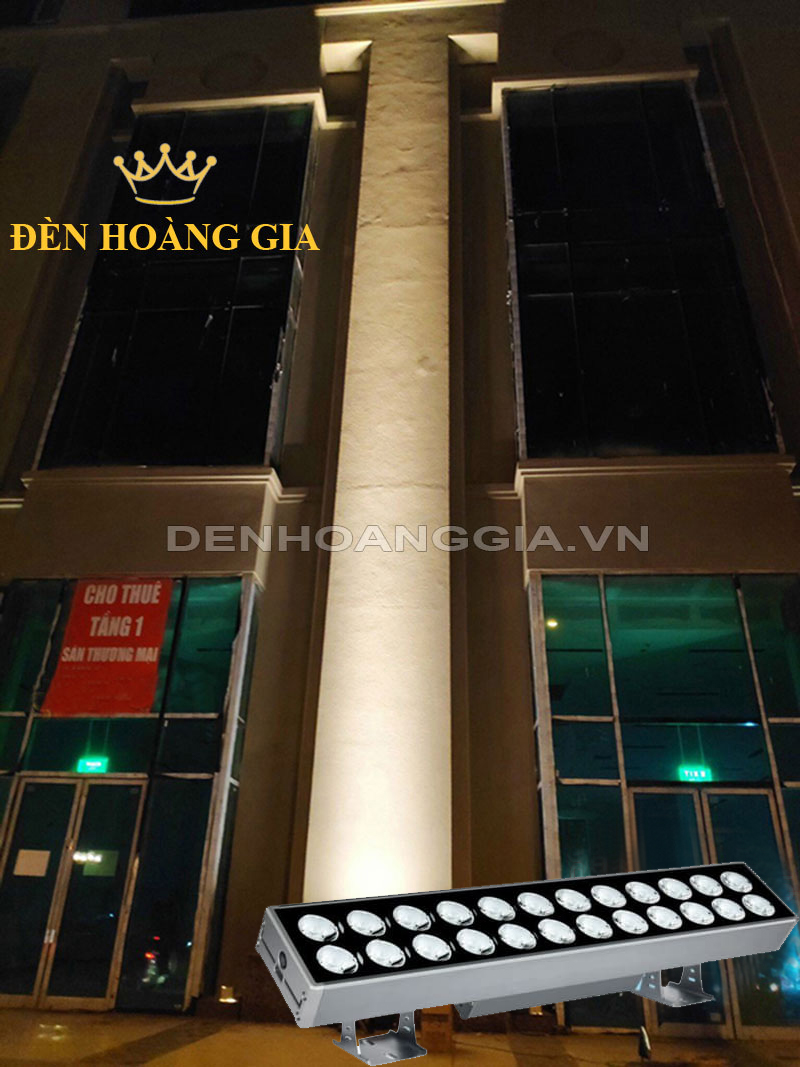 Đèn led thanh chiếu điểm nhấn cho vách cột, vách tường
