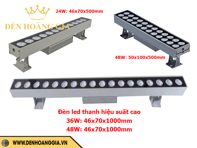 Đèn led thanh hiệu suất cao