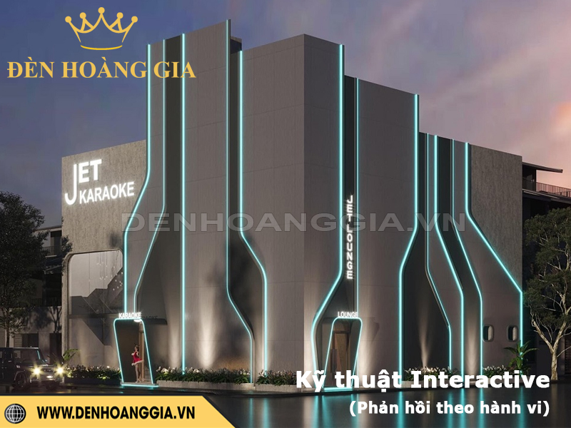 Kỹ thuật Interactive chiếu sáng phản hồi theo hành vi