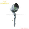 Đèn led cắm cỏ chiếu cây Silk mũ xám