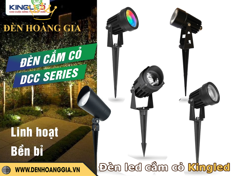 Đèn cắm cỏ Kingled