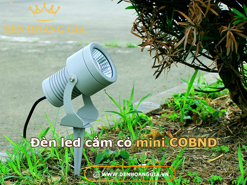 Đèn led cắm cỏ mini COBND