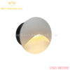 Đèn led chân cầu thang tròn 3w (Mặt trắng – Ngoài trời)