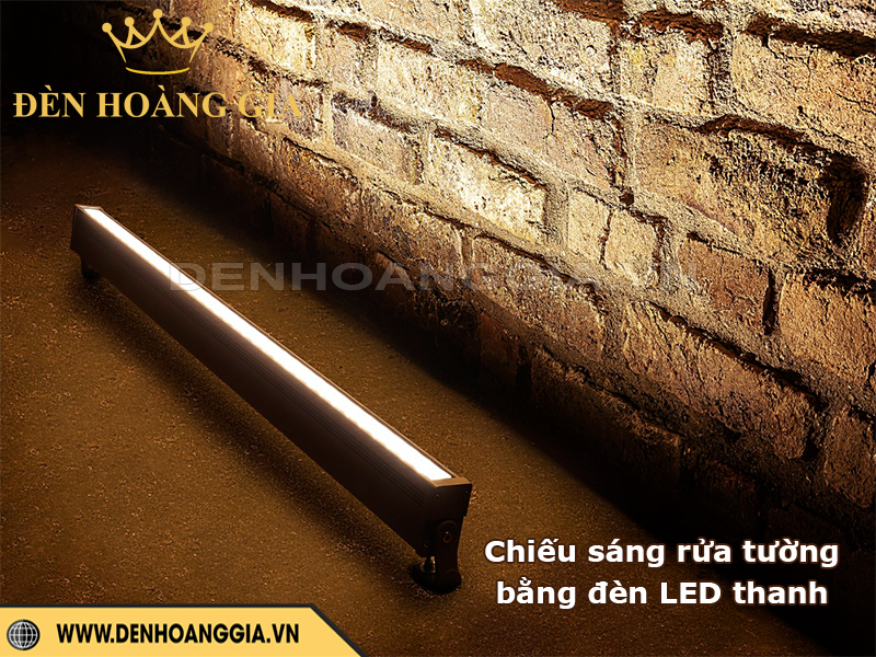 Đèn led thanh chiếu sáng rửa tường