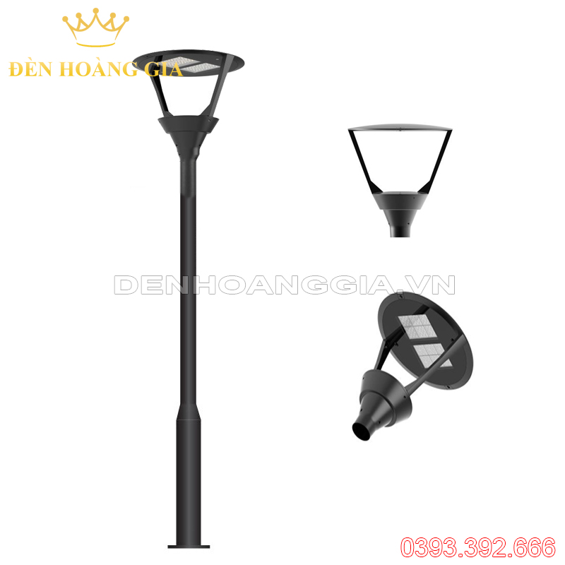 Đèn led trụ sân vườn cao hiện đại Rolux-TSVC54