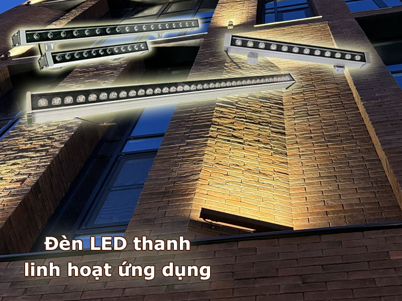 Đèn ld thanh linh hoạt ứng dụng