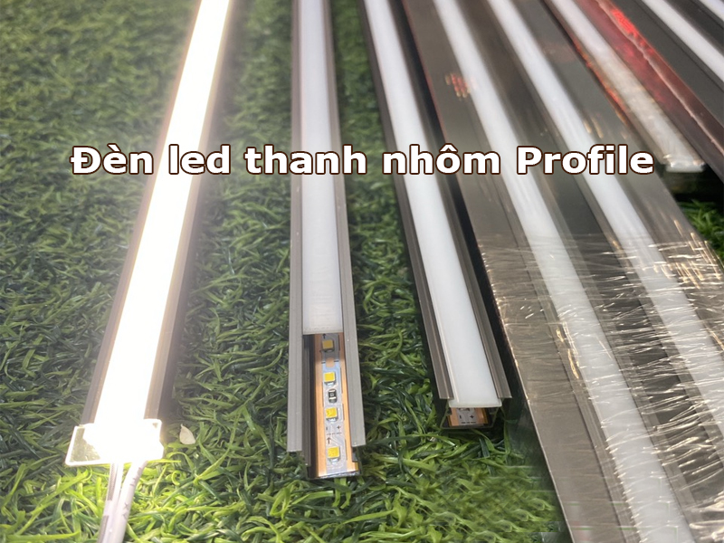 Đèn led thanh nhôm Profile