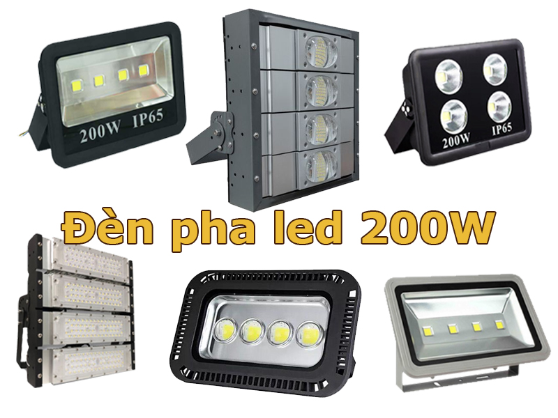 Đèn pha led 200W