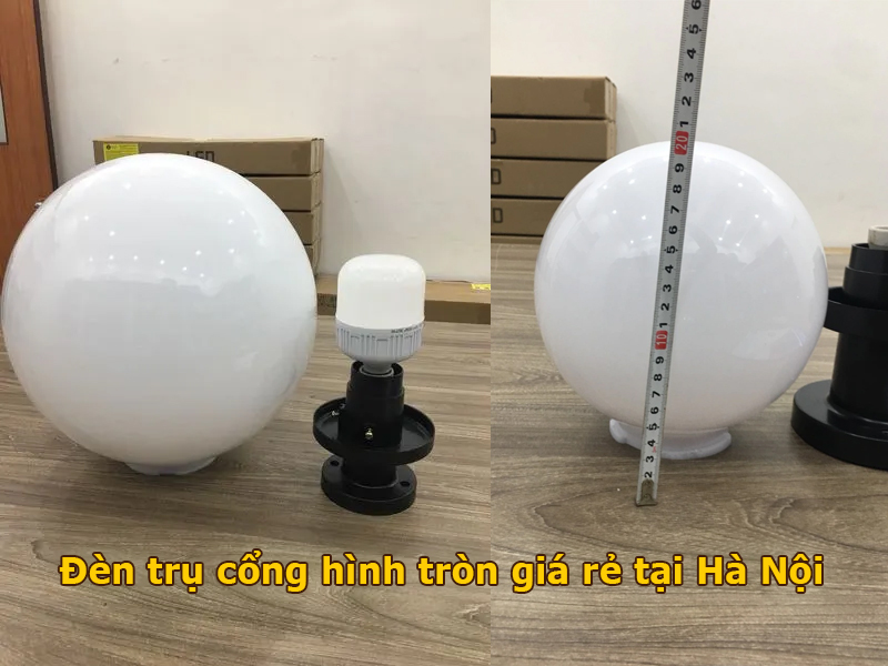 Đèn trụ cổng giá rẻ tại Hà Nội