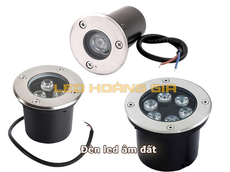 Đèn led âm đất tròn